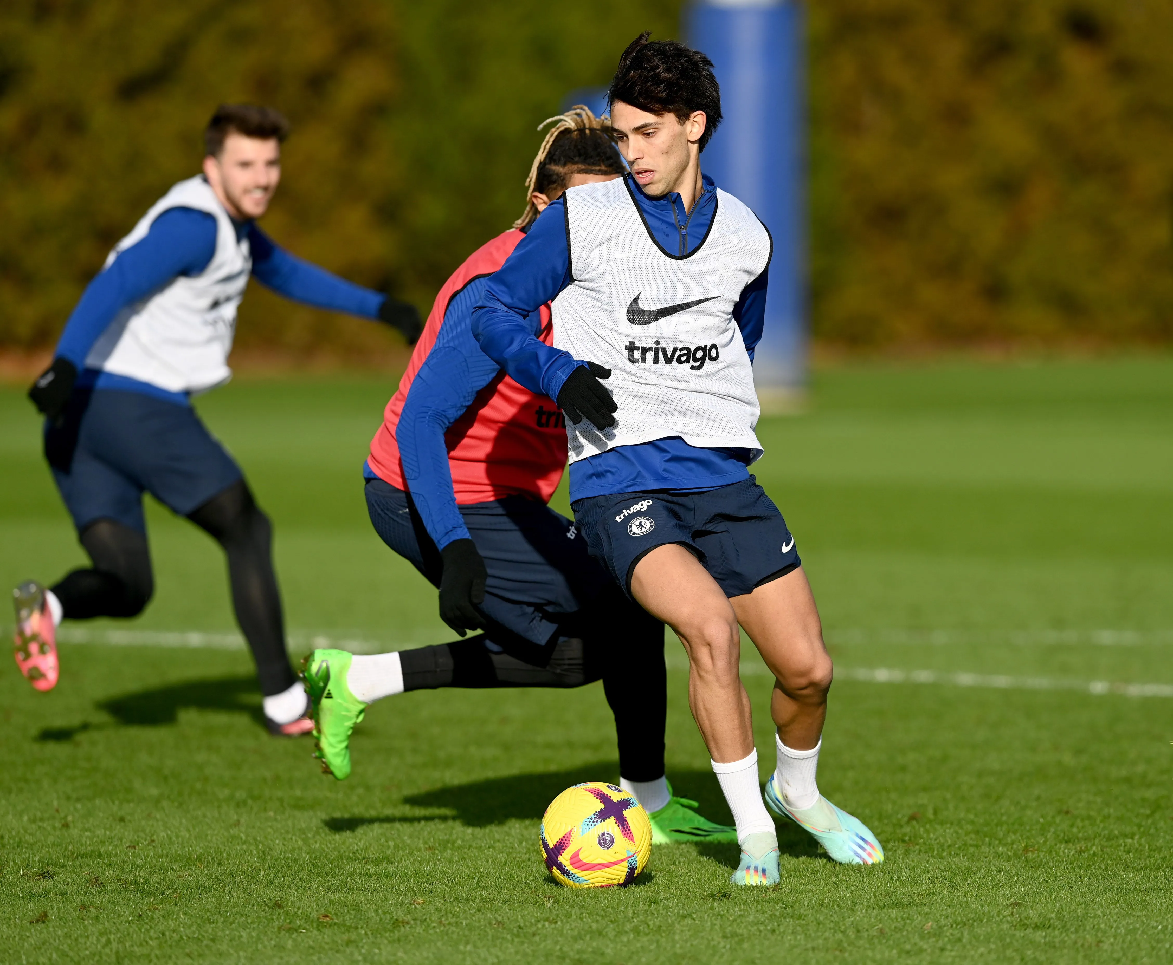 Chelsea U14 player trained with the first team as a reward